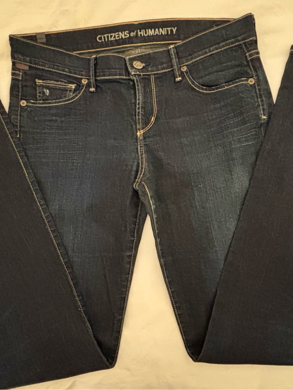 Citizens of Humanity Ava Low Rise Straight Leg Jeans Size 29